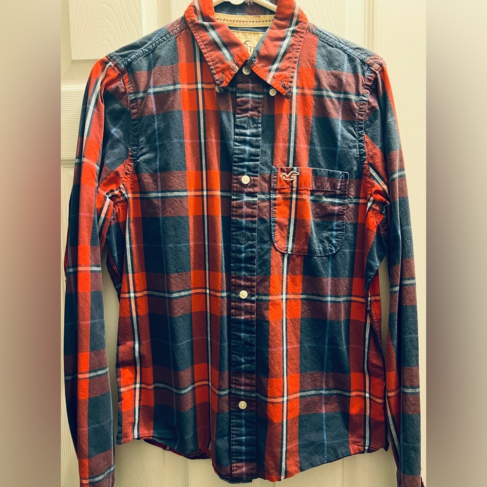 Men’s Casual Button Down - Hollister - Size L